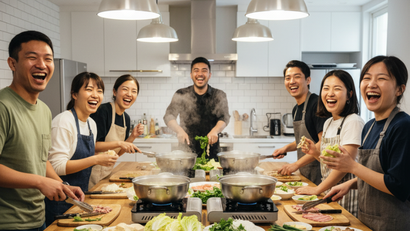 ベトナム×日本のお鍋でX`mas PARTY♪